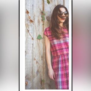 Ace and Jig meander dress in Nectar